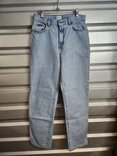 Vintage 90's Calvin Klein Mom Denim Easy Fit Jeans Enzyme Wash Women  s Size 10