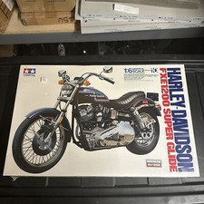 Tamiya 1610 Harley Davidson Fxe1200 Super Glide 1/6 Scale Model