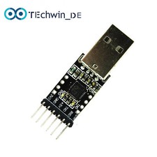 6Pin USB 2.0 to TTL UART Serial Converter CP2102 STC Replace Ft232 Module