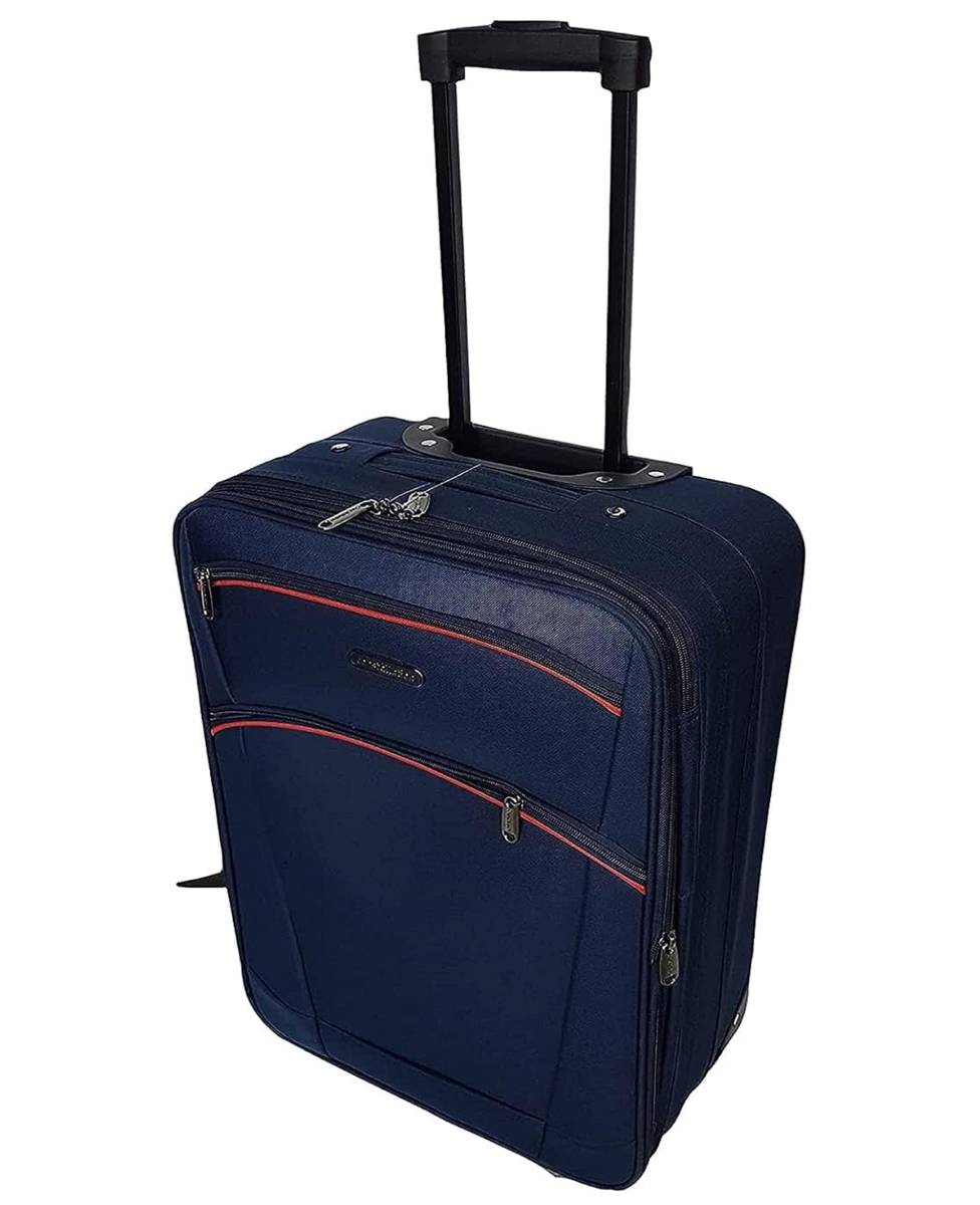 Constellation Cabin Size Suitcase Navy Lightweight Wheel Trolley Luggage