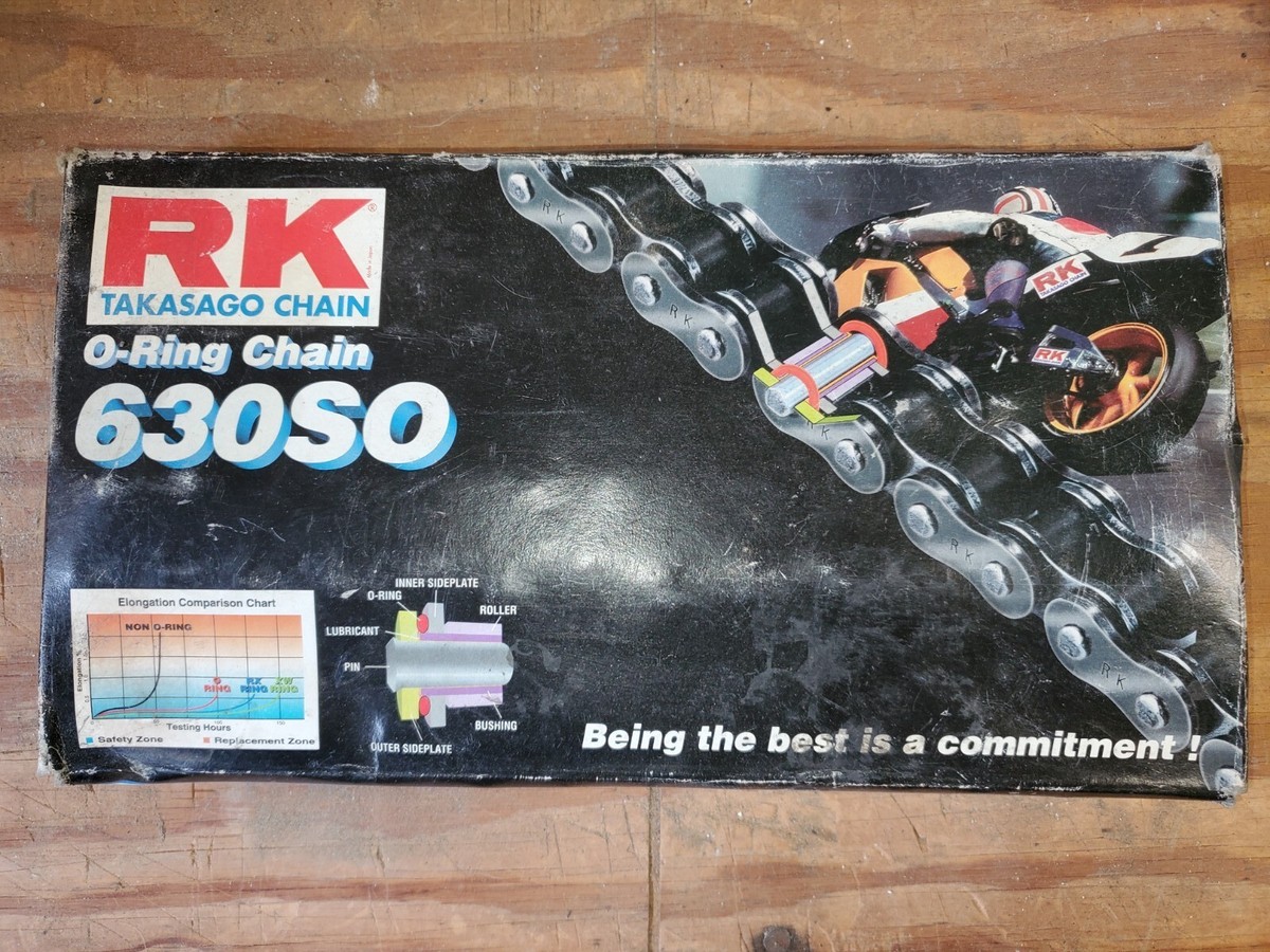 NOS RK Takasago O-Ring Drive Chain 1981-1983 Kawasaki Z1000 Z1000J