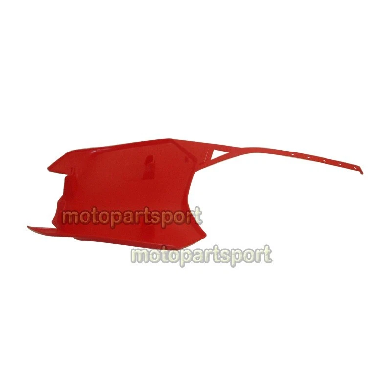 Placa de matrícula delantera roja para HONDA CRF110F 2013-2018 CRF125F 2014 2015 2016-2018 Foto 4 de 4