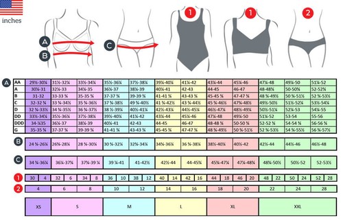 Amoena 44870 Nancy Wire-Free Mastectomy Bra, Black, 36C - Picture 4 of 4