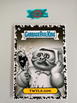 100a Twyla Zone BLACK Hole parallel Garbage Pail Kids Intergoolactic Card GPK