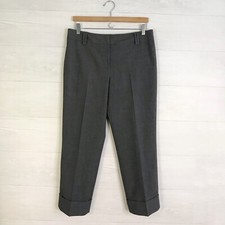 NWT Ann Taylor Signature - Gray heather dress pants, sz 8