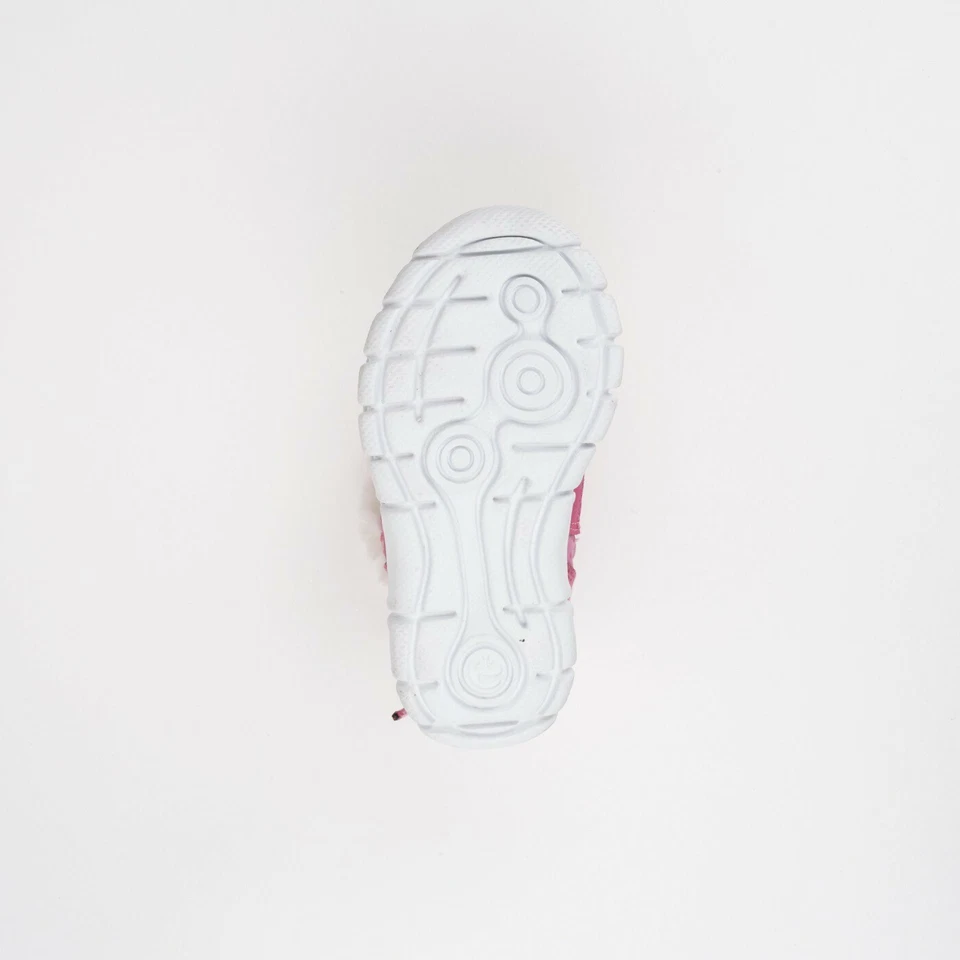 Bota Infantil Meninas Surprize por Stride Rite Renza Moda Inverno Rosa Bolinhas 6 - Imagem 4 de 4