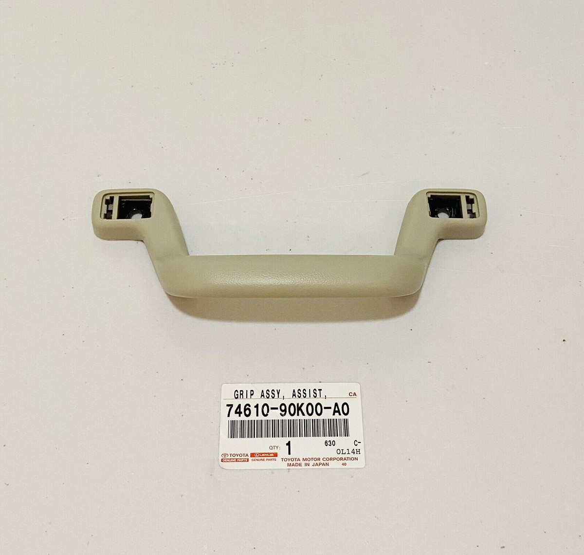 BAZAAR international 89/90 厚さが2.5cmあります。 GENUINE TOYOTA 1988-1990 LAND CRUISER FRONT PILLAR GRAB HANDLE