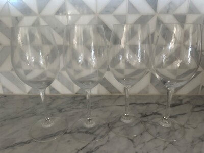 Set of 4 Riedel Crystal White Wine Vinum Glasses