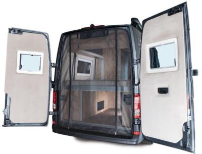 Mayr VanQuito feinmaschiges Moskitonetz, Hecktür für VW Crafter/MAN TGE
