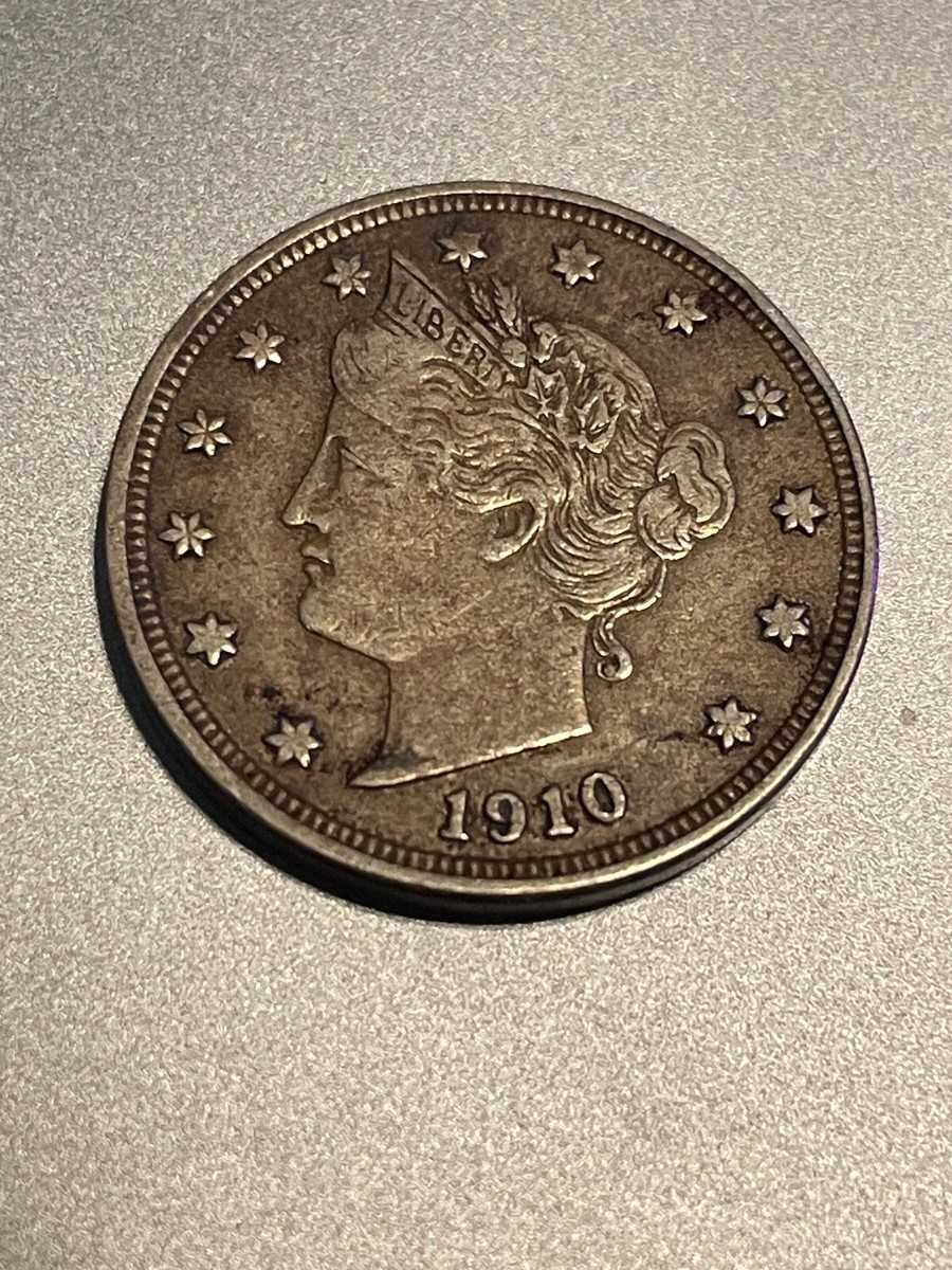 1910 Liberty V Nickel XF-AU | eBay
