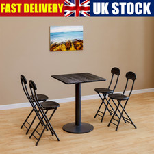 Square/Round Bistro Coffee Table Shop Bar Small Cafe Kitchen Breakfast Reading