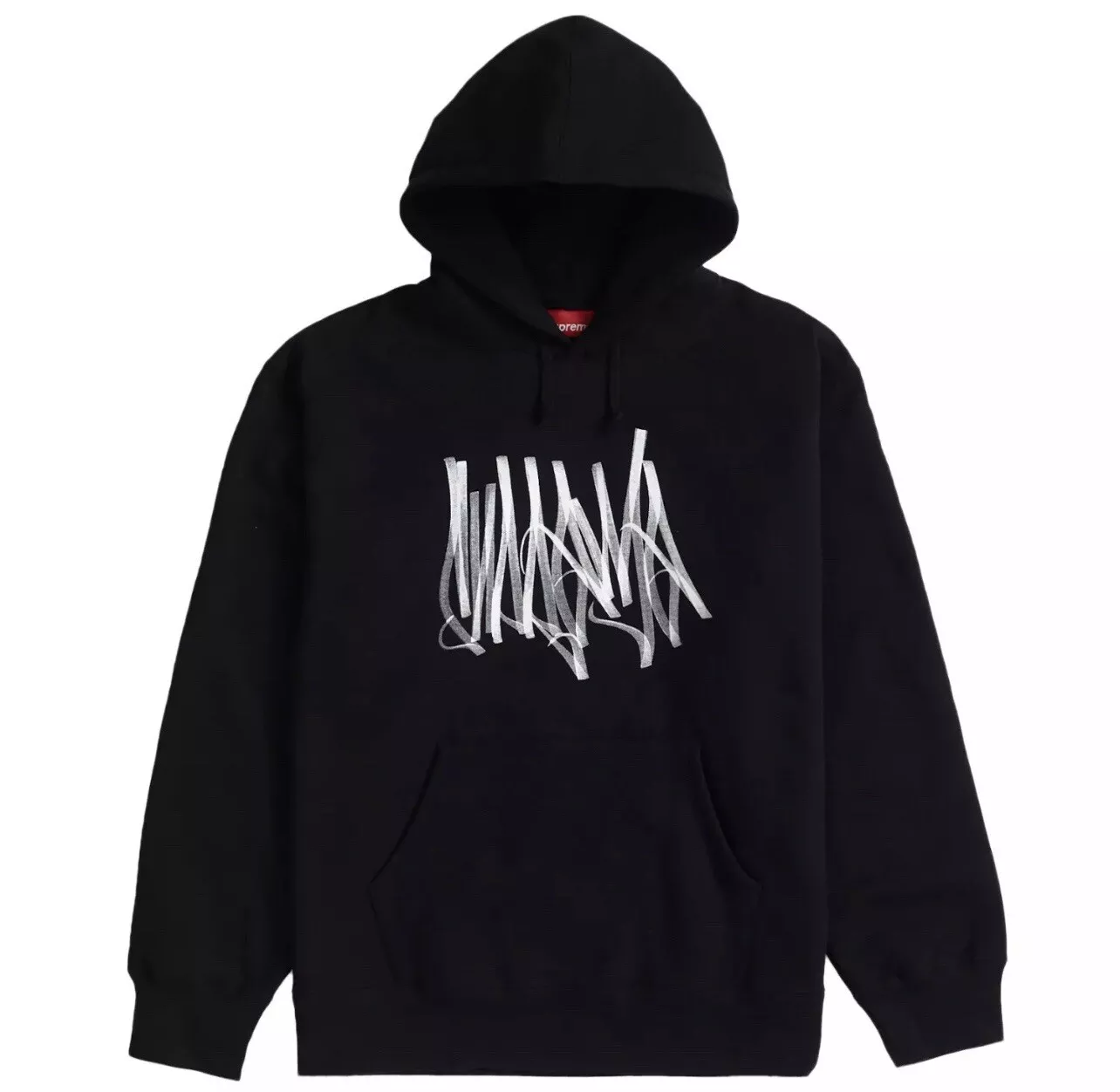 Sweat shirt à capuche Supreme Tag style homme, noir, taille   grand neuf avec étiquettes FW22SW59 