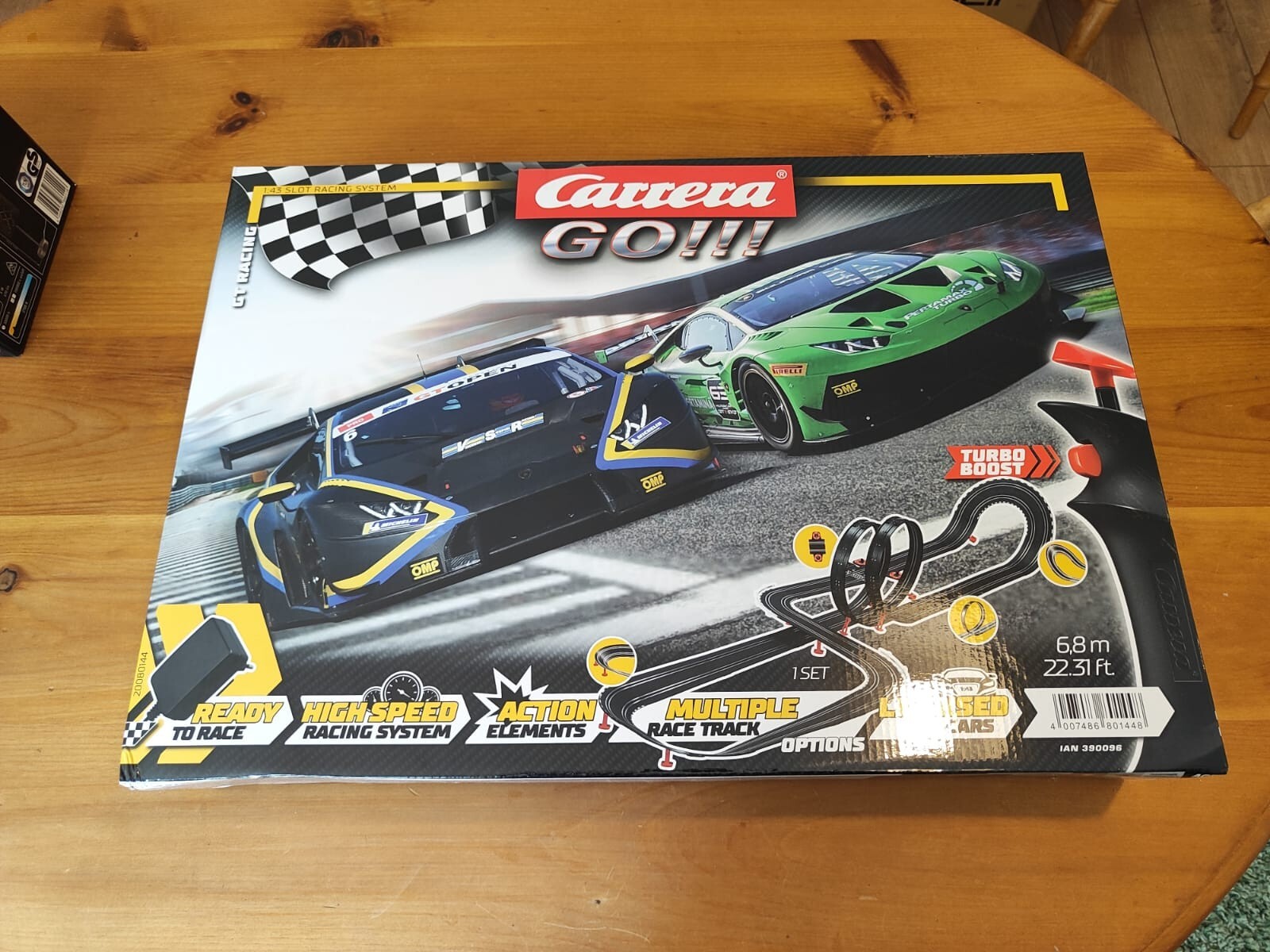 Greenhills Carrera GO GT Racing Lamborghini Huracan Racing Set 