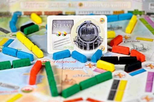 Ticket To Ride United Kingdom & Pennsylvania Map Collection #5 Game Expansion - Image 3 of 4