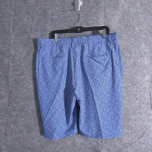 New Maelreg Proflex Golf Shorts Mens Blue Leopard Size 38 Geometric Sports Golf - Picture 4 of 21