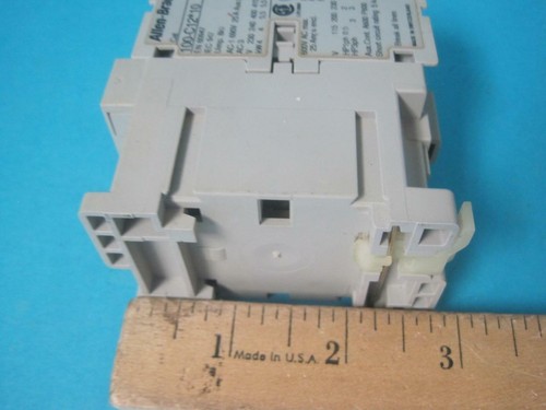 LOT OF 4 ALLEN BRADLEY 100-C12*10 SER A 240 5/60HZ CONTACTOR AC-1 690V 25A AC-3 - Picture 11 of 12
