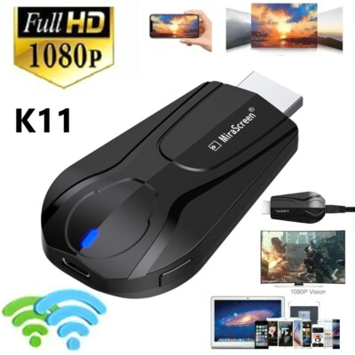 MiraScreen K11 Wireless WiFi Display Dongle Receiver 1080P HD TV Stick Anycast