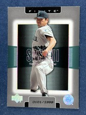 2003 Upper Deck Finite #85 Kazuhiro Sasaki Seattle Mariners /1999