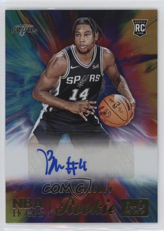 2022-23 Panini NBA Hoops Rookie Ink Hyper Gold Blake Wesley #RI-BWS Auto RC 0th5