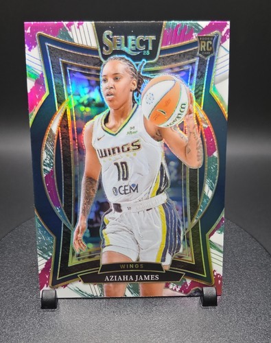 2025 Panini Select WNBA - Concourse Aziaha James #76 Jazz Prizm (RC)