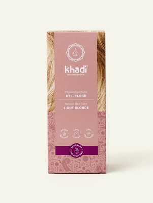 HELLBLOND Khadi Haarfarbe Hellblond 100 g