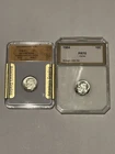 LOT OF (2) 1948 (P) Roosevelt Dime/1964 Proof 10¢ - BU - Choice Gem Uncirculated