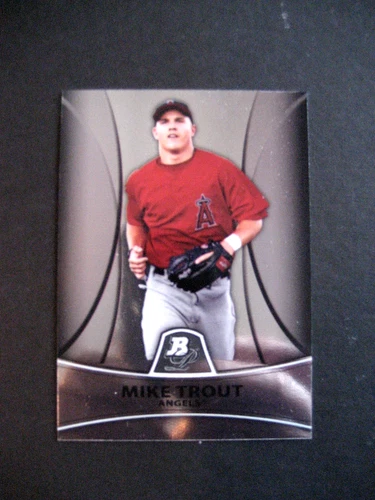 2010 Bowman Platinum Mike Trout Rookie card #PP5