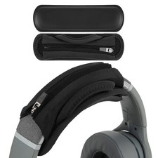 Geekria Headphones Headband Cover for Skullcandy, Bose, JBL, Sony Black 
