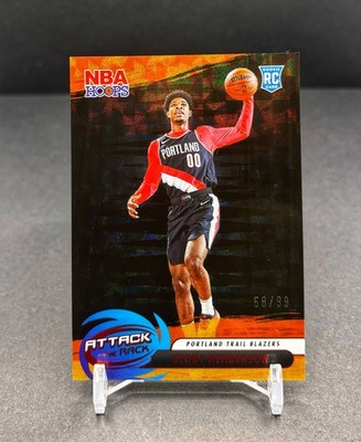 2023 Panini NBA Hoops - SCOOT HENDERSON - RC Attack the Rack Hyper Red #/99 #4