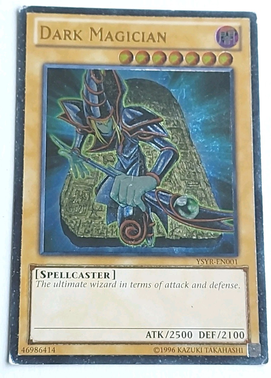 Dark Magician YSYR-EN001 Foil Yugioh TCG Played Card