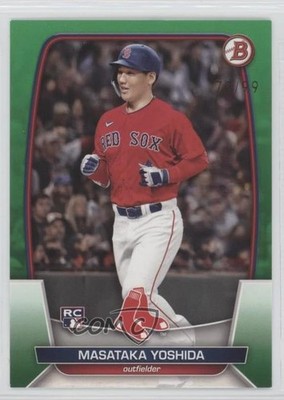 2023 Bowman Green /99 Masataka Yoshida #58 Rookie RC 0c6