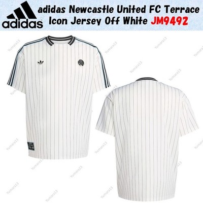adidas Newcastle United FC Terrace Icon Jersey Off White JM9492