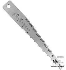 Made in America Technician Gauge Pocket Tech Gauge Labeled in 32nds with