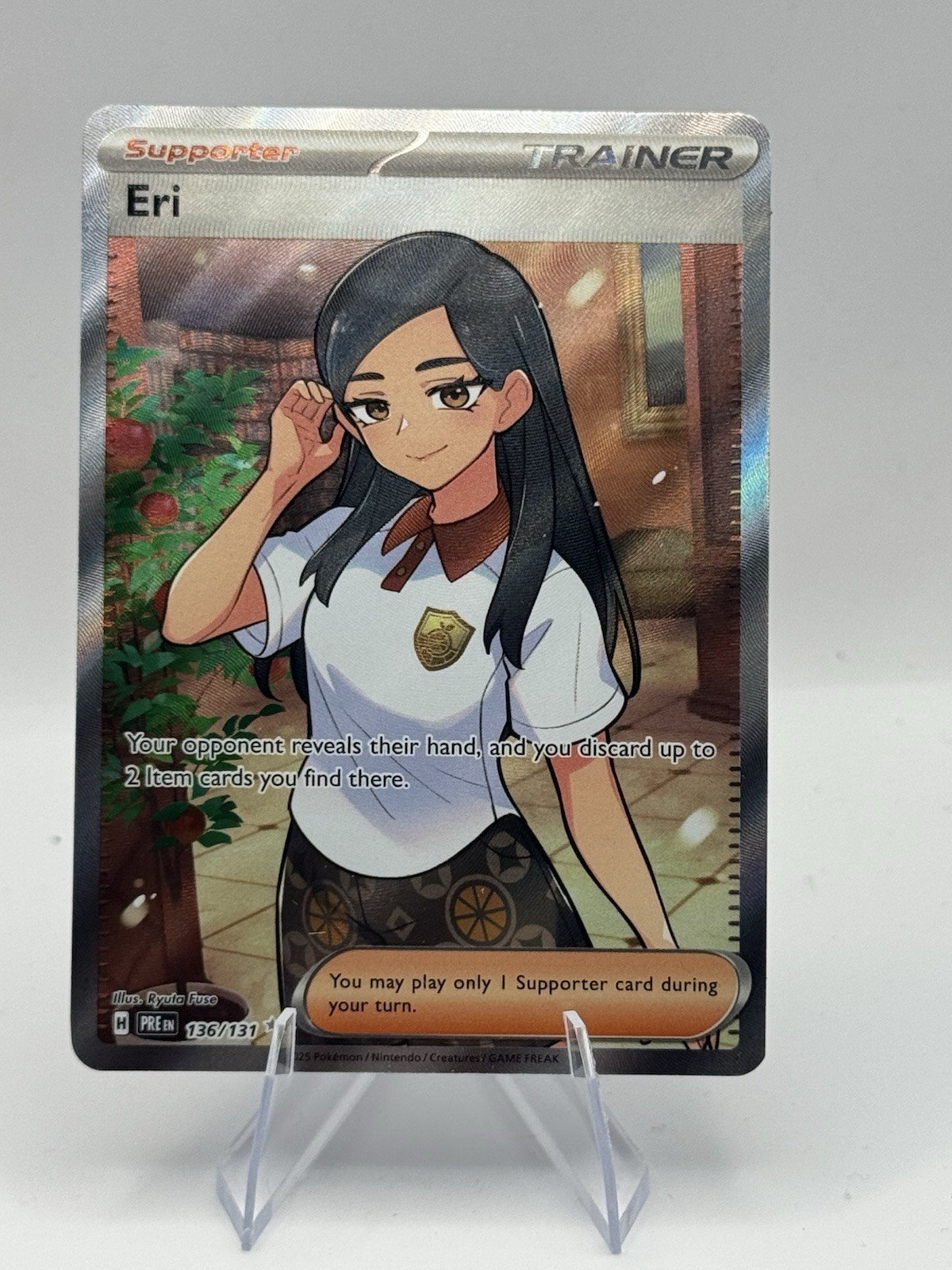 Pokemon TCG Eri 136/131 Sv: Prismatic Evolutions Holo Ultra Rare NM/M
