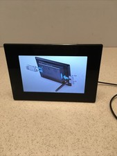 Sony S-Frame 8" Digital Photo Frame DPF-HD800 Audio Playback AVCHD EUC 