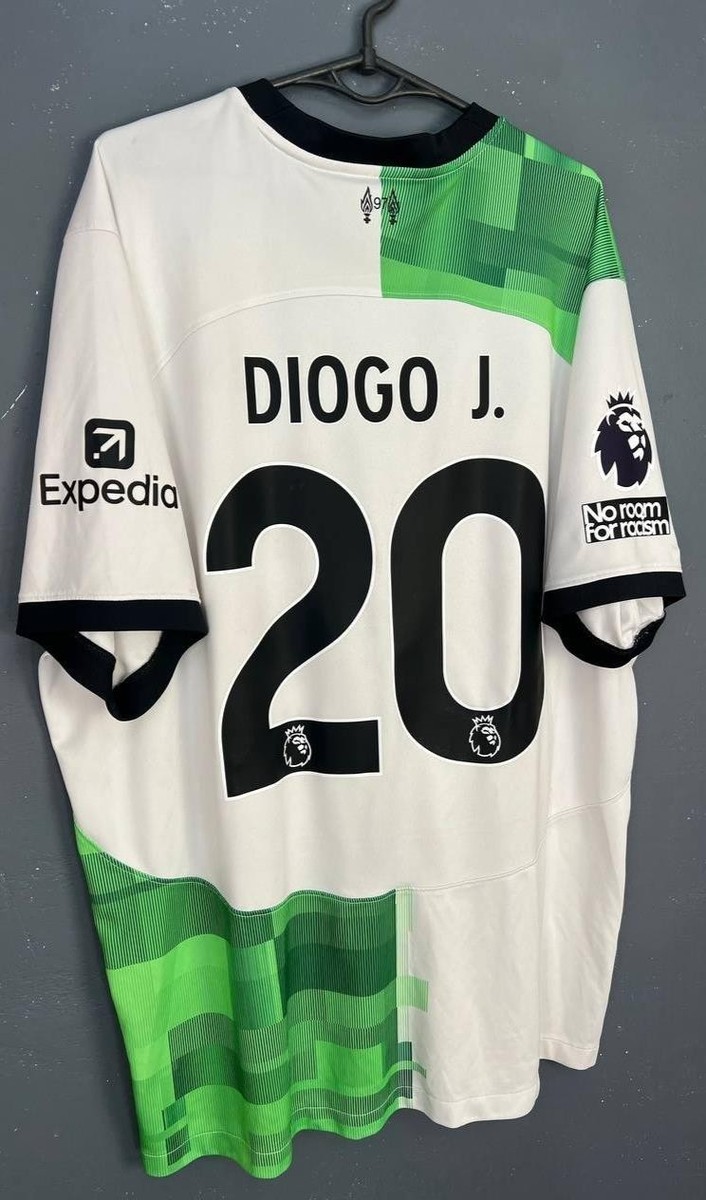 Liverpool FC Diogo Jota 20 DRI-FIT シャツ MEN'S FC LIVERPOOL 2023/2024 DIOGO JOTA #20 SOCCER FOOTBALL