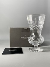 Waterford Crystal Lismore 18cm Footed Thistle Vase - Boxed