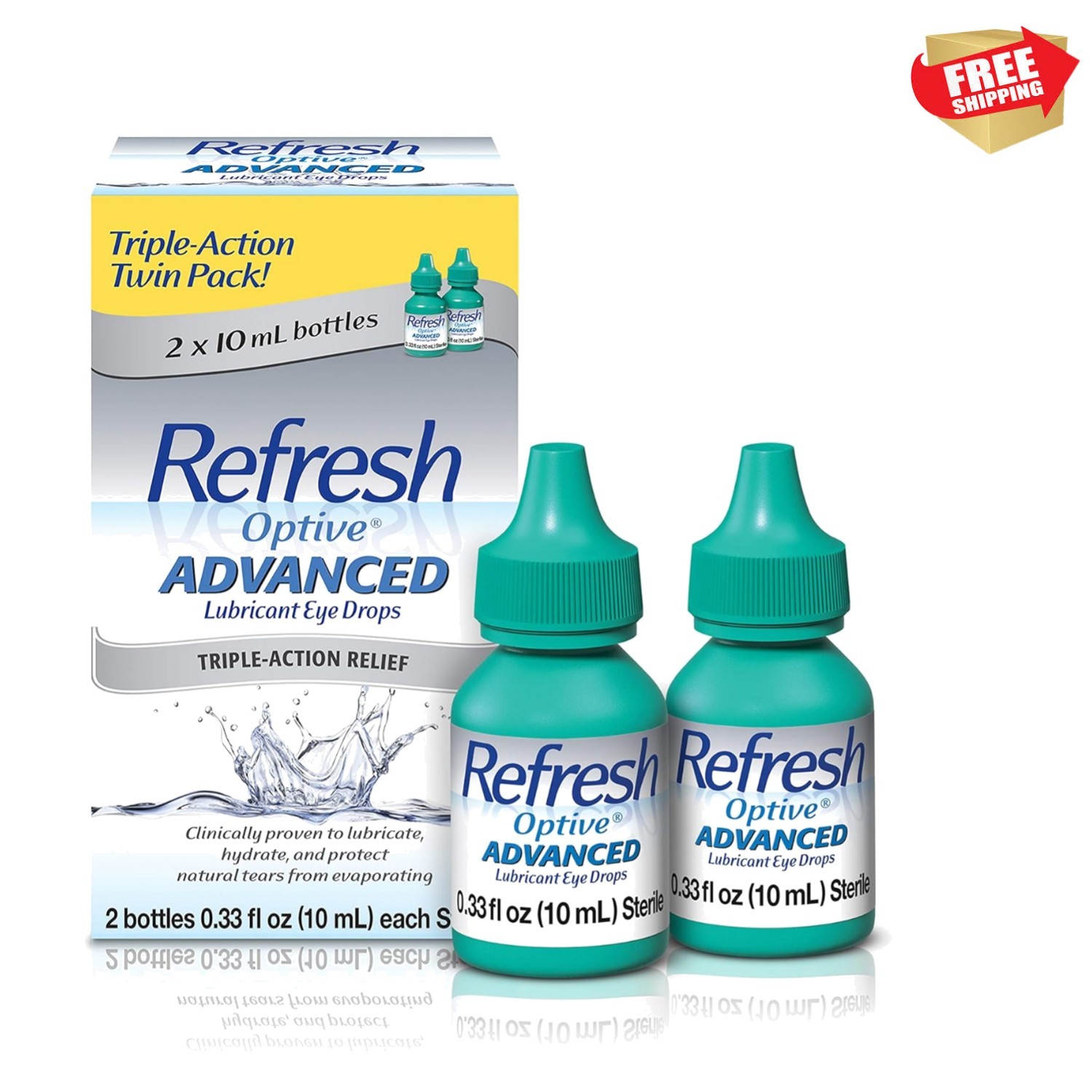 For Dry Eyes, 0.33 Fl Oz Sterile 2 Count