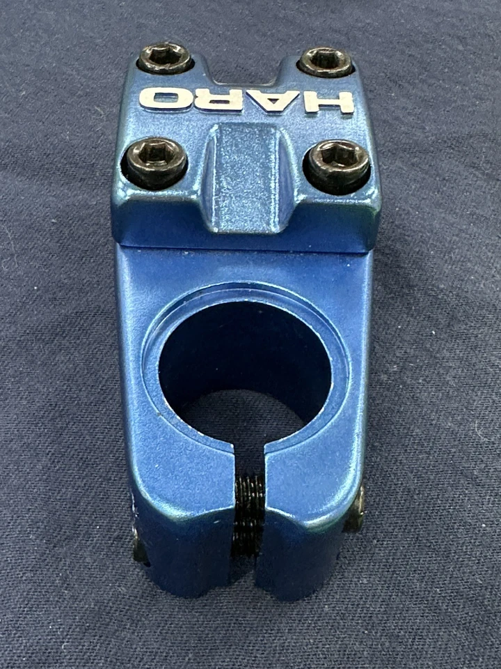 Haro Baseline BMX 1 1/8 Alloy Top Load Stem, Blue - Image 2 of 4