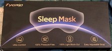 FYGRIP - NISB - Black Sleep Mask - Model FSM-2024 For Men And Women