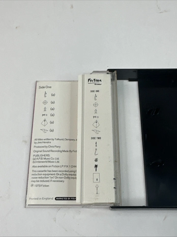 The Cure Rare Three Imaginary Boys Cassette Album 1979 - Fiction - Image 4 of 4