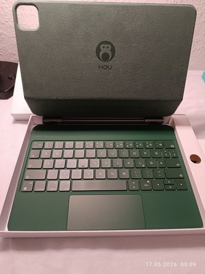 HOU MF-11 Keyboard Case for iPad Pro 11 & iPad Air 11/10.9 QWERTZ Layout