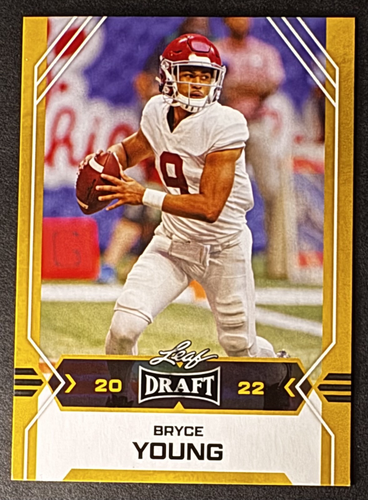 2022 Leaf Draft - Bryce Young #02 Gold (RC)