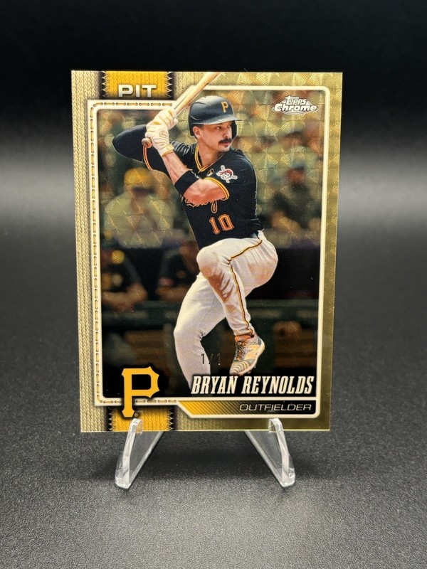 2026 Topps Chrome Bryan Reynolds 1/1 Superfractor Pittsburgh Pirates