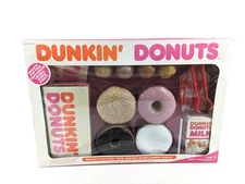 1987 DUNKIN DONUTS toy Pretend Play Food READ MTC Style #9382