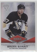 2011-12 Panini Titanium Rookie 32/37 Brian Strait #158 7ez