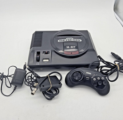 Sega Genesis Model 1 1601 High Definition Graphics Console Bundle W/ Controller