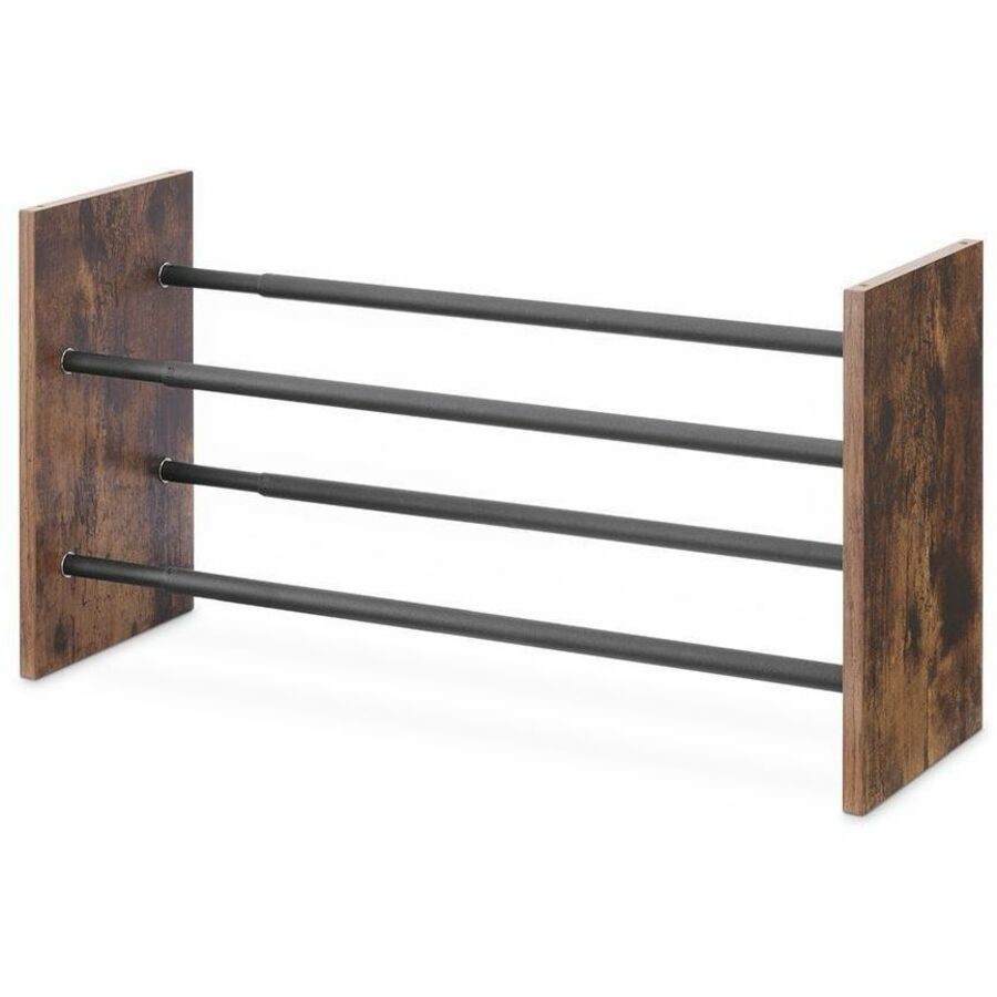 Whtmor 6764-14446 Современная промышленная выдвижная 2-ярусная стойка для обуви 676414446 9390₽