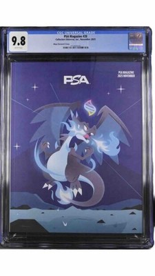 Mega Charizard PSA Magazine November 2025 X Variant SP CGC 9.8 Top Pop of 1