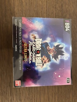 Bandai Dragon Ball Super Card Game Fusion World Ultra Limit FB04 Box Englisch